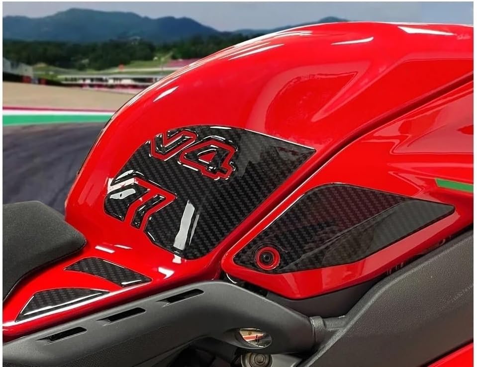 Tank Protection Sticker Motorcycle Accessories Stickers Tank Pad Protective Decal Kit for Panigale V4 E V4S 2018 2019 2020 2021 2022