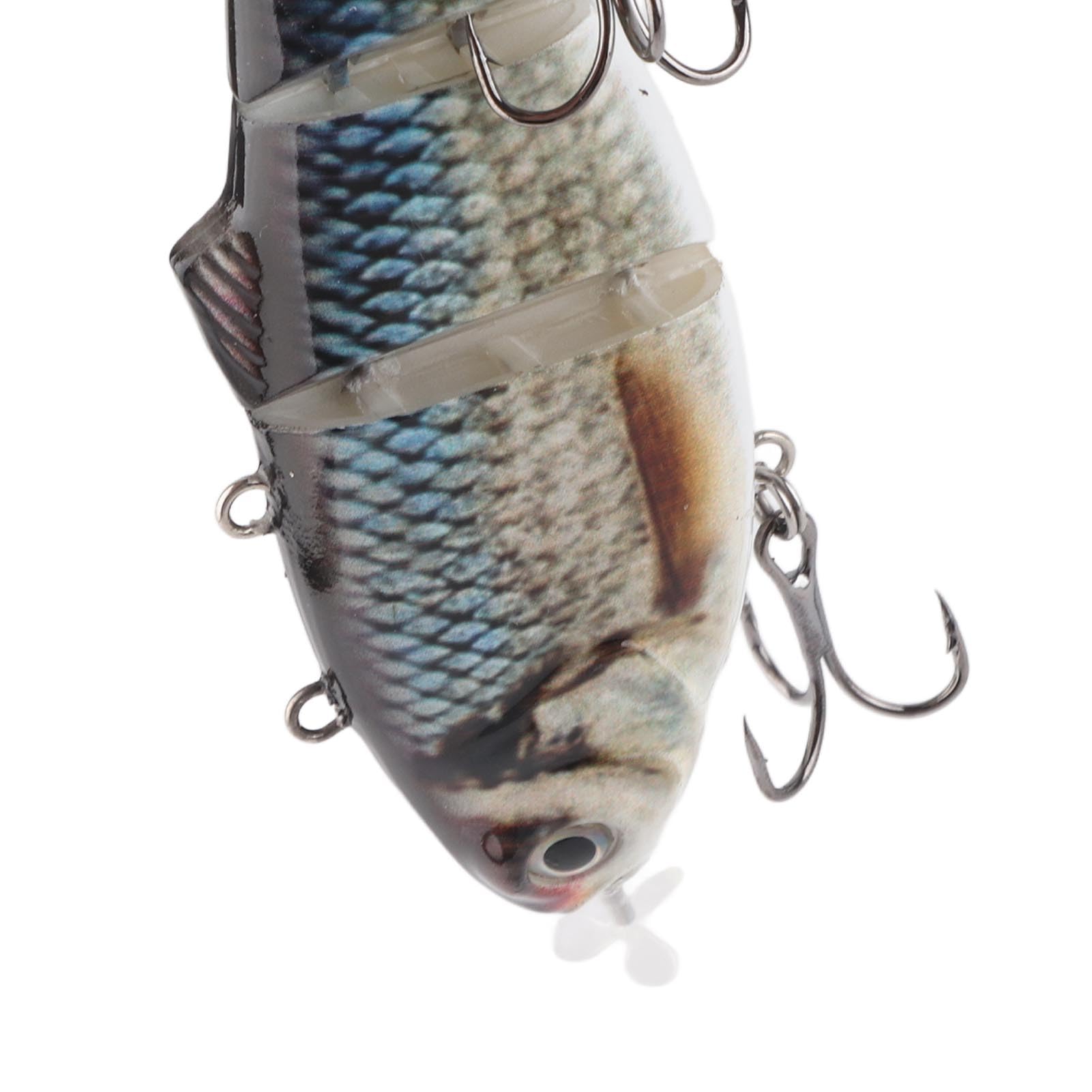 Leurre de Pêche Électrique Rechargeable avec Lumière LED pour Truite, Perche, Sandre