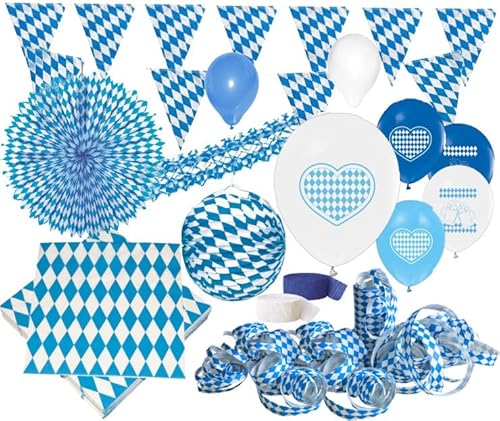 Kit de décoration de fête Bavaria XXL pour jusqu'à 100