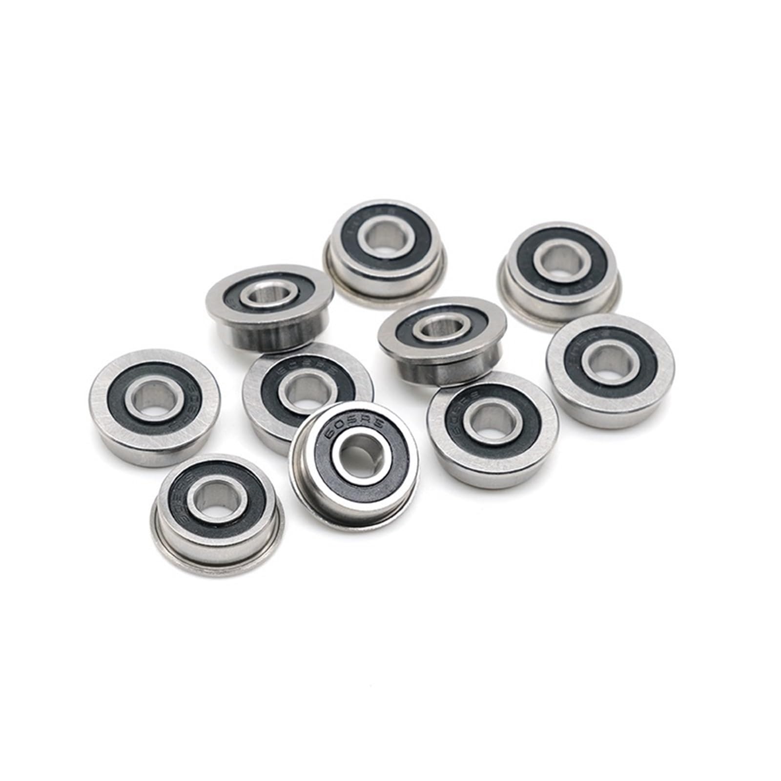 5 pezzi F6800 RS 2RS LF-1910RS Cuscinetti a sfere a gola profonda flangiati 10 X 19 X 5 mm