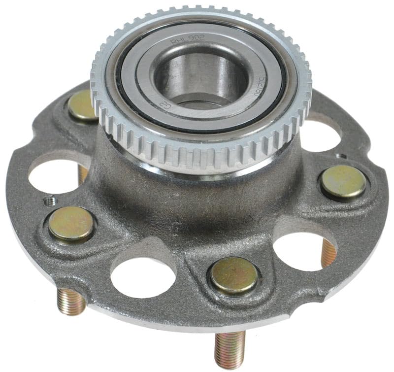 Image of TRQ 2 Piece Rear Wheel Bearing & Hub Assembly Set Compatible with 1999-2004 Honda Odyssey 1999 Isuzu Oasis