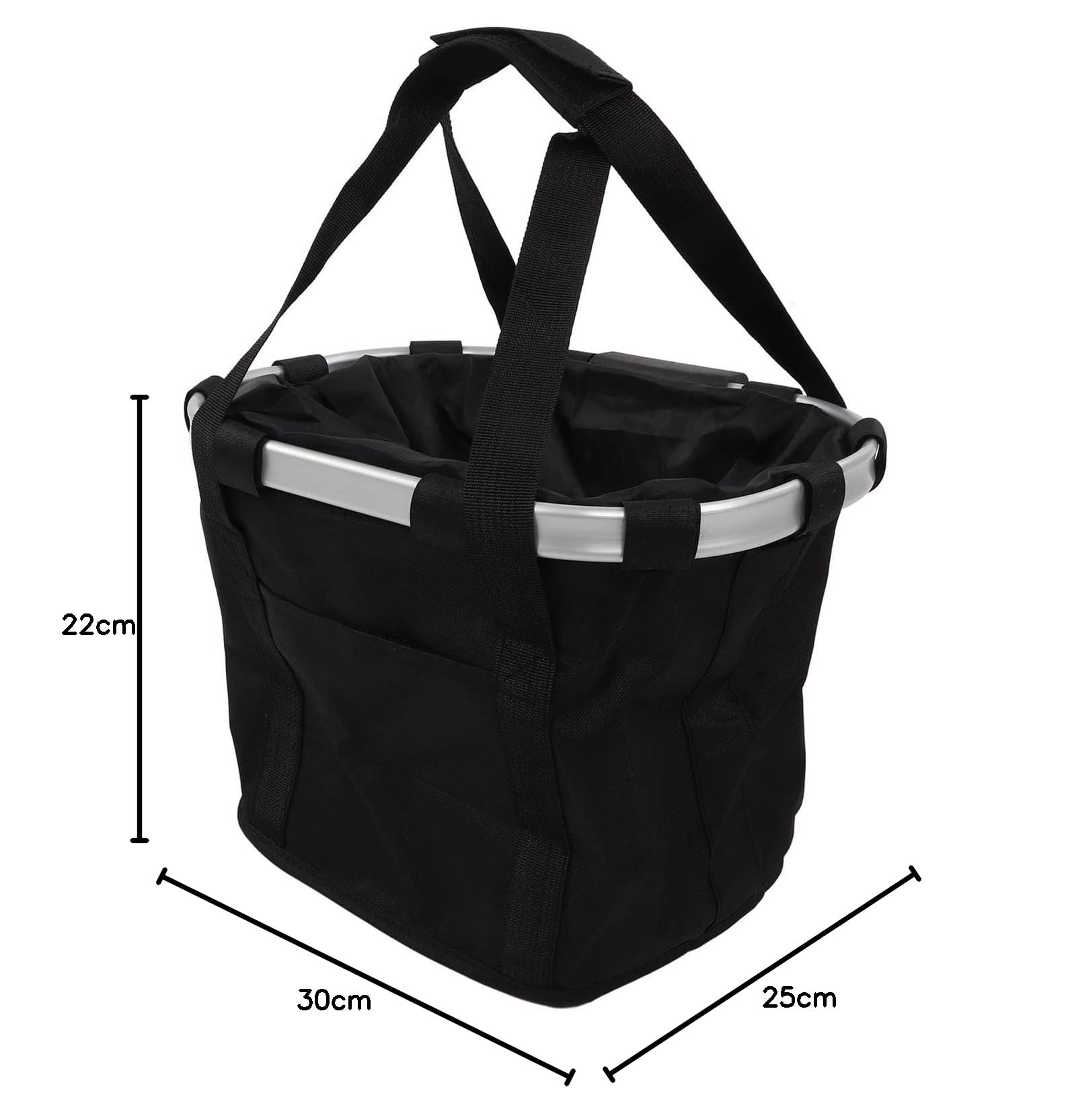 Cesta Plegable para Bicicleta para Perros, Cesta de Manillar Desmontable para Mascotas