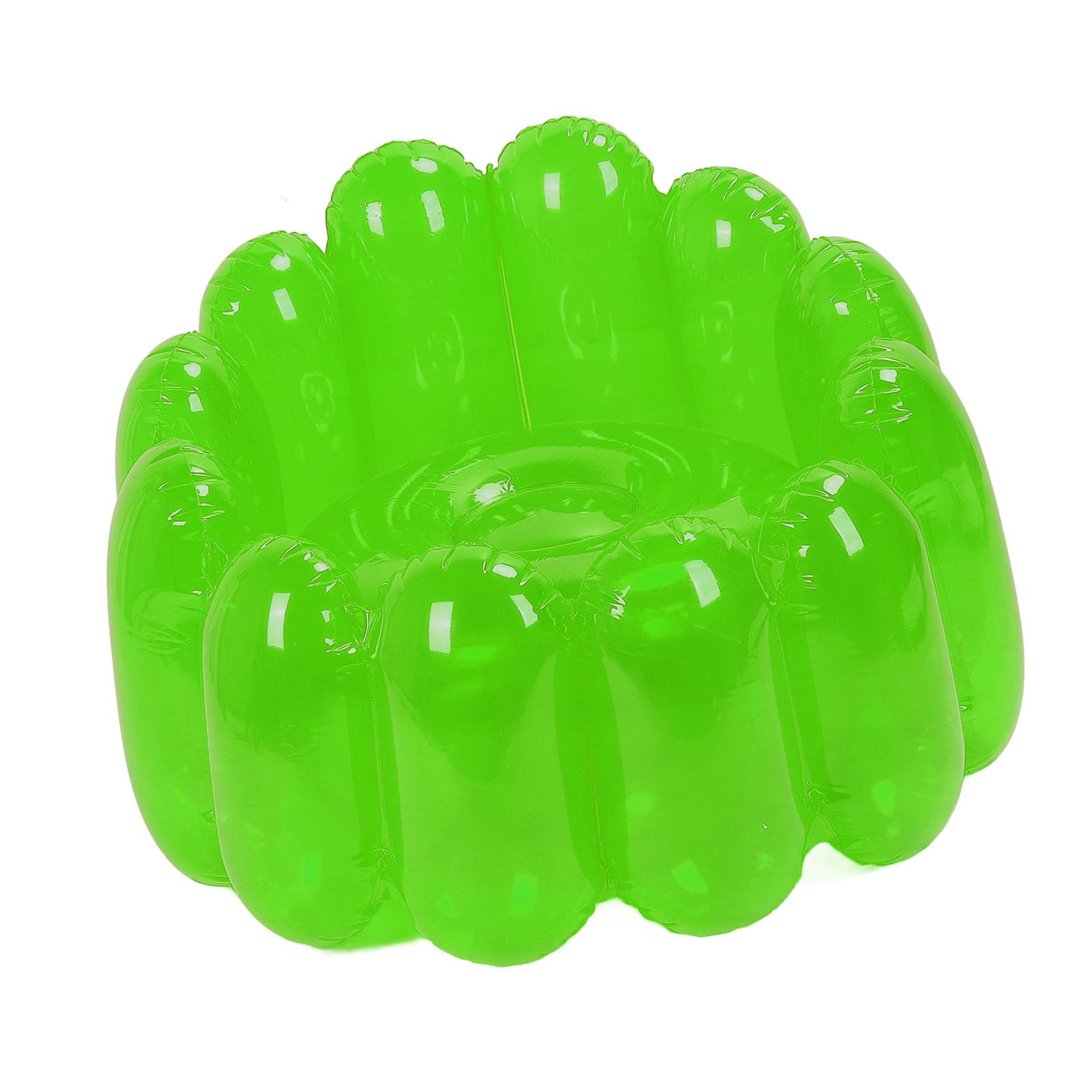 Bewinner Canapé Gonflable avec Pouf, Siège de canapé Gonflable D'extérieur Portable, Chaise Pneumatique Pliante, canapé Paresseux Gonflable pour Chambres, Camping, Maison (Green)