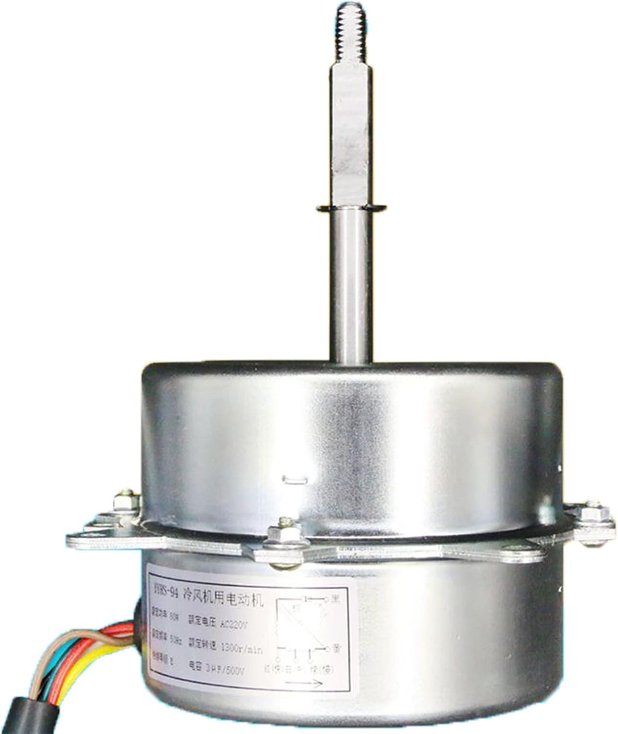 YYHS-94 Air Conditioning Fan Water Cooling Fan Water Air Conditioning Motor Motor 6 Lines 3 Files 80W Accessories YYHS-130 (Size : Clockwise)