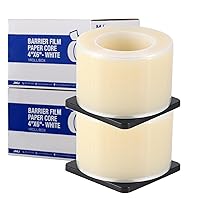 Vista 16 de JMU Película de barrera rosa, película de barrera dental para tatuajes, cinta de barrera de 4" x 6", 1200 hojas