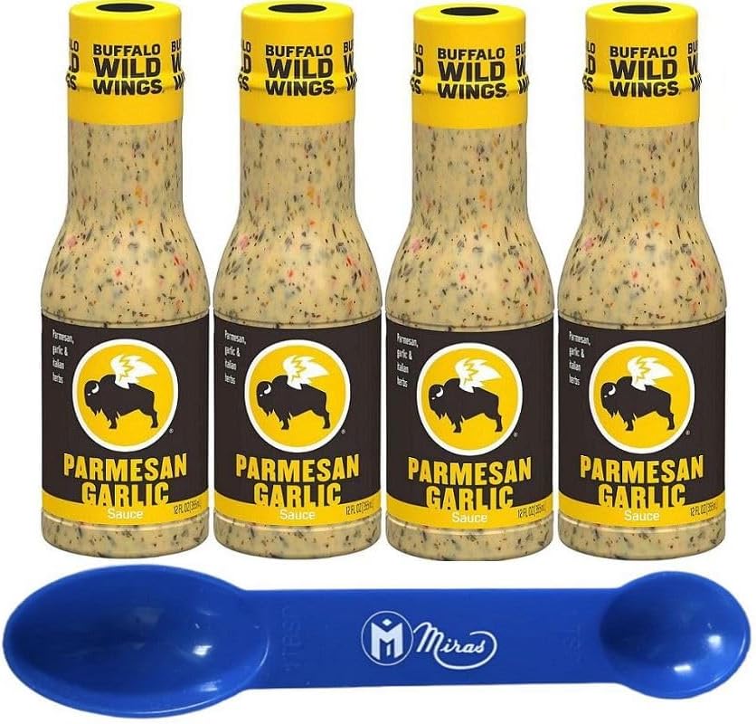 (Pack of 4) Buffalo Wild Wings Parmesan Roasted Garlic