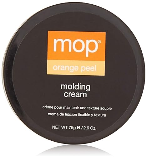 MOP Crema de moldeo de cáscara de naranja, 2.6 onzas, añade textura y profundidad con un acabado mate medio