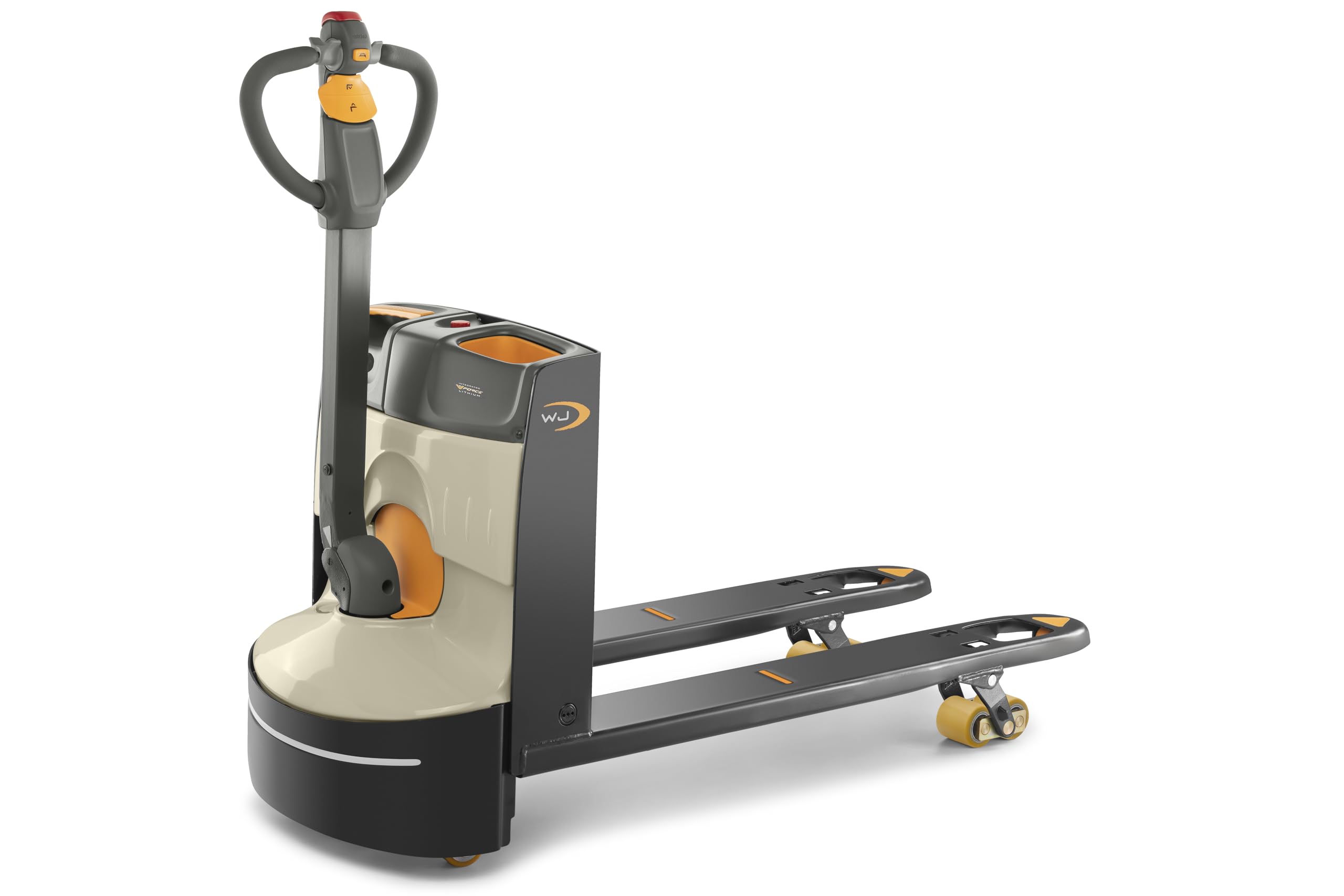 Crown WJ 50 Series Elektro-Hubwagen | Tragfähigkeit 1500 kg | V-Force Lithium-ion Batterie 48 V / 14.7-24.5 Ah | Kurze Ladezeit | Tandem-Polyurethanrollen | 1150 mm Gabellänge