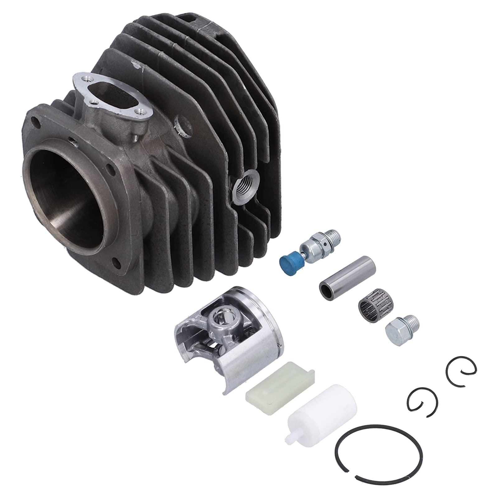 Haofy Kit Testata Superiore Accessori per Motosega di Ricambio per Motosega 254 154XP 254XP, Diametro Cilindro 45 Mm, per Appassionati di Motoseghe