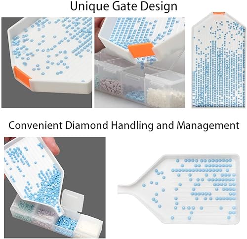 Miniatura 3 de Tomorotec Kit completo de pintura de diamante 5D, accesorios de pintura de diamante, bolígrafos de taladro de luz, herramientas de reparación de