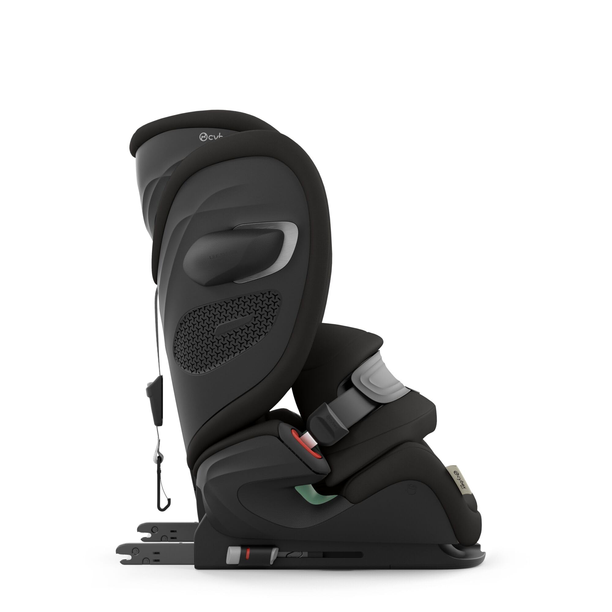 CYBEX Gold Silla de coche infantil Pallas G3 i-Size, 76-150 cm, desde aprox. 15 meses hasta aprox. 12 años (aprox. 9 a 50 kg), Magic Black