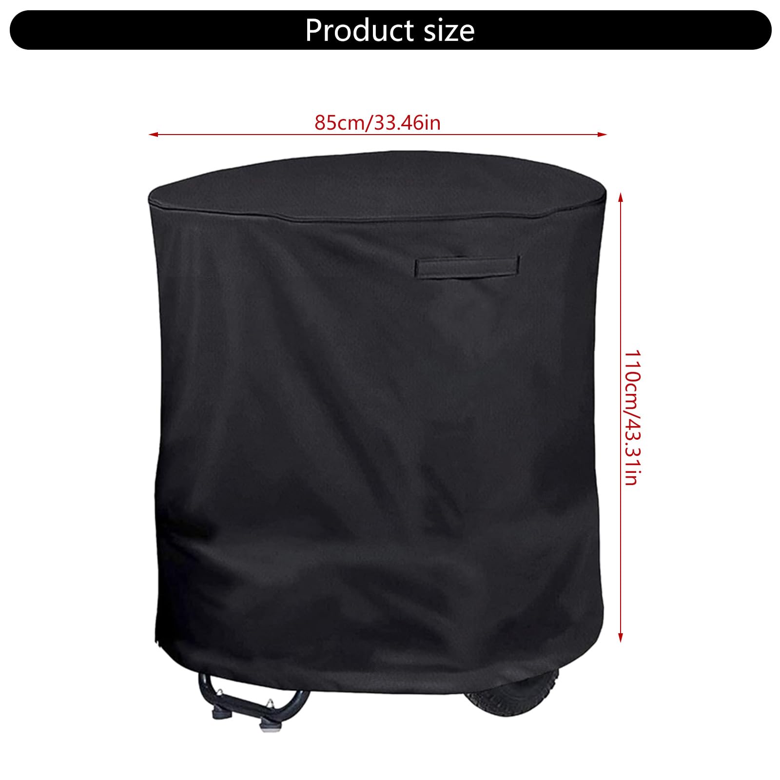 Housse de protection anti-poussière pour broyeur de bois