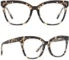 DIFF Winston Designer Oversized Square Computer Blue Light Blocking Glasses for Men and Women