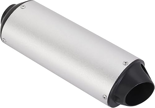 Vista 8 de Kit de montaje de tubo de silenciador de escape de alto rendimiento de 1.102 in para motocross CRF50 SSR Rojo