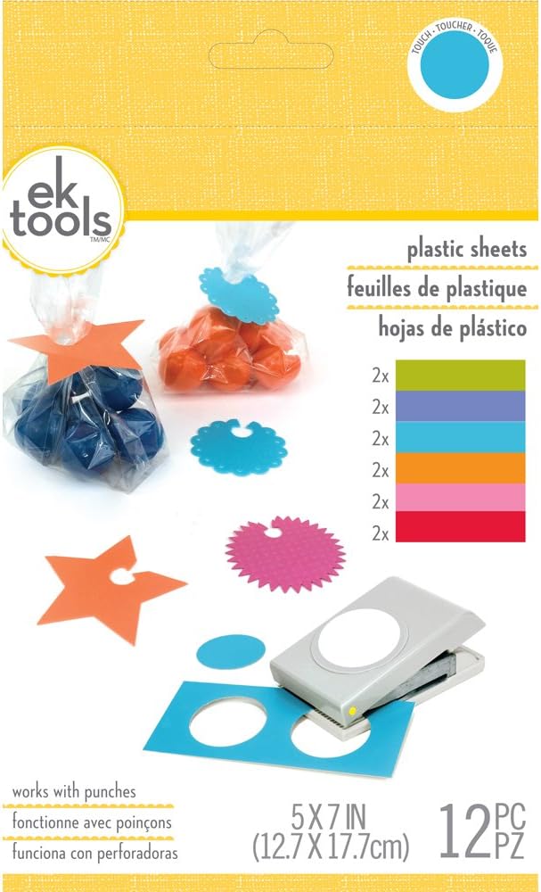 EK tools 55-59015 Plastic Sheets Brights