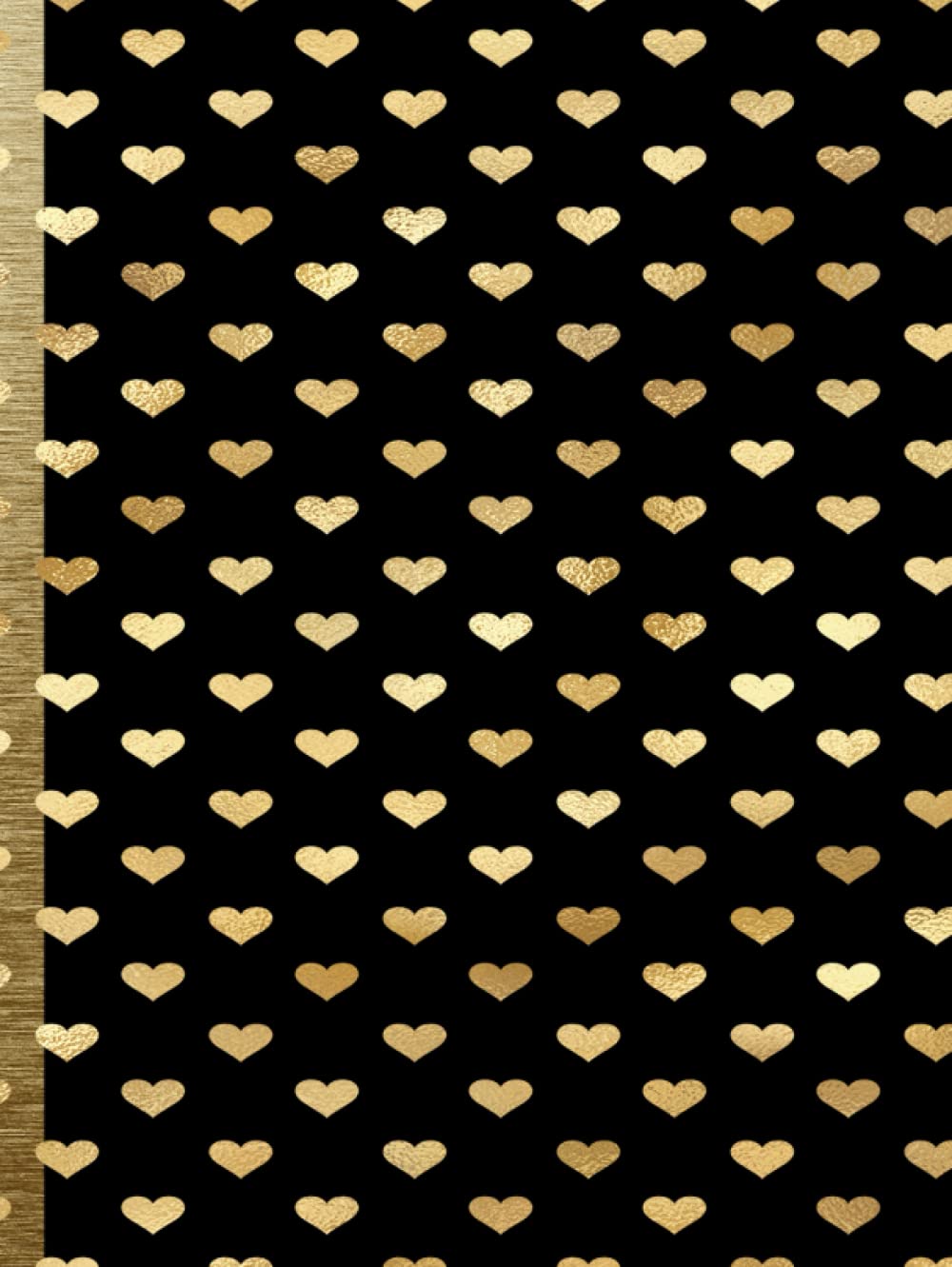 Livre d'or de mariage couverture rigide, grand album souvenirs noces d'or 100 pages