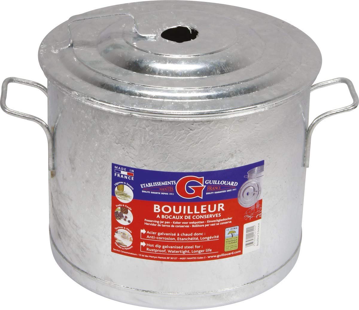 Guillouard 011720 - Sterilizzatore per barattoli da conserva