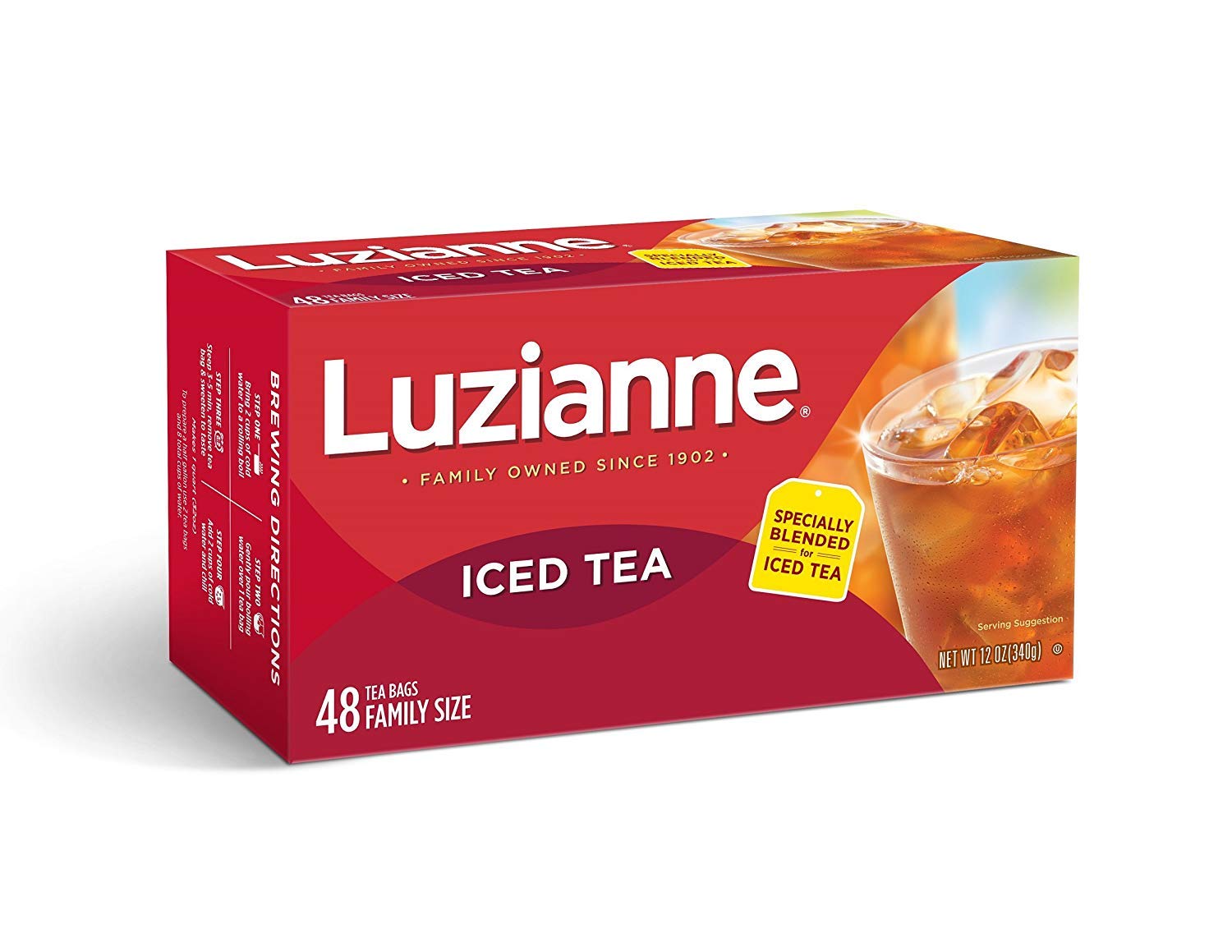 Luzianne Specially Blended Iced Tea, 48 ct