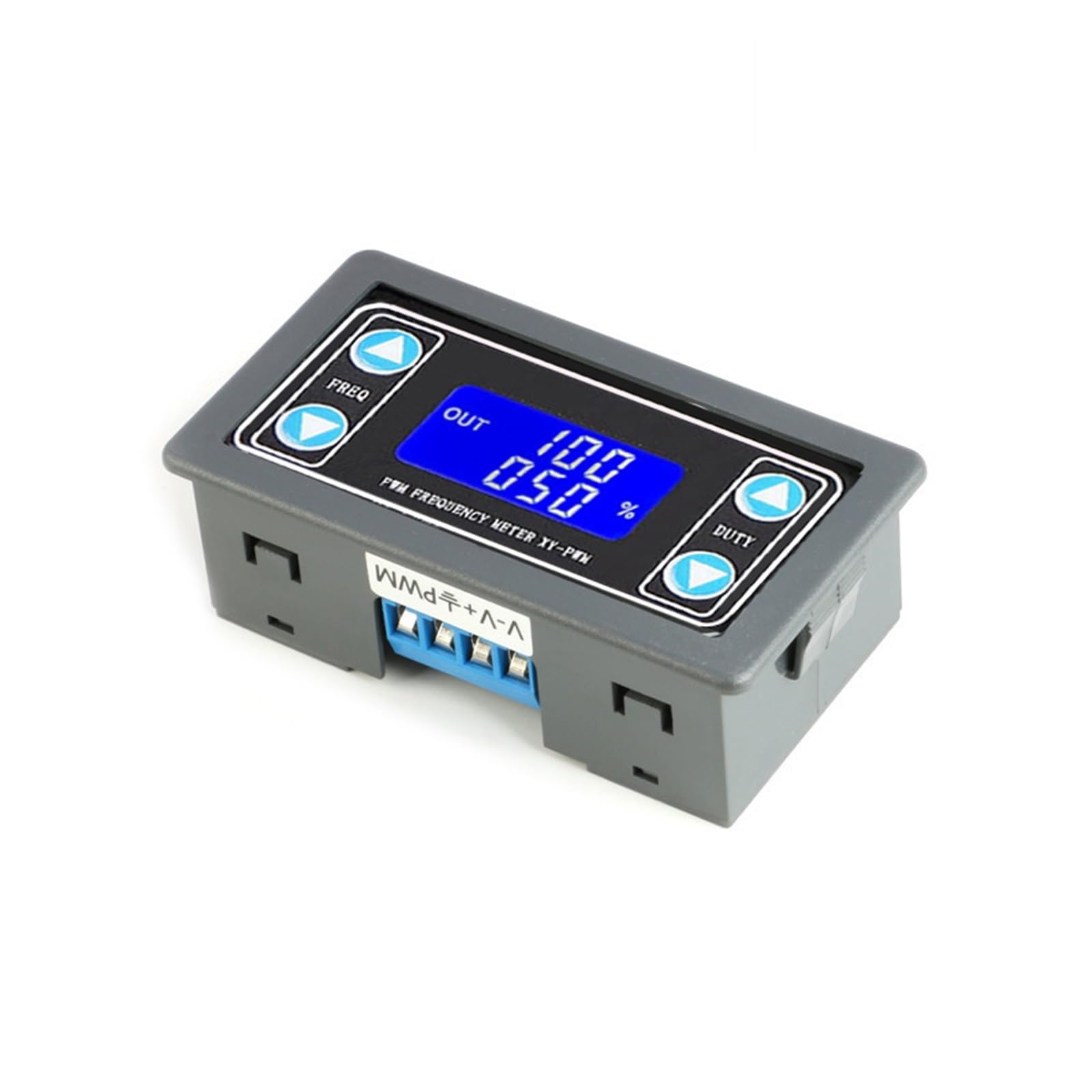 Generador de señales 1H/Z~150KH/Z, pantalla digital, frecuencia pulso PWM, relación trabajo, generador rectangulares onda cuadrada ajustable(5 Pcs)