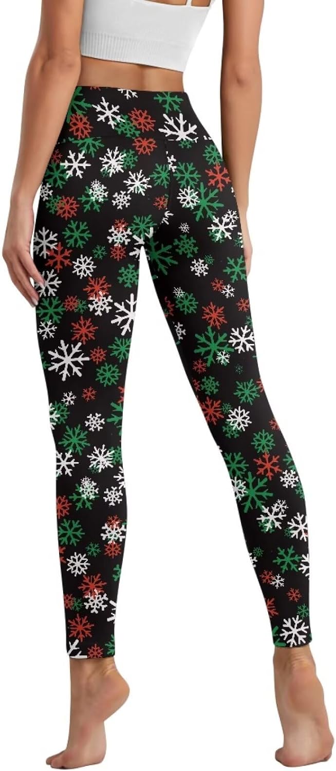 Yoga Leggings for Women Stretch High Waist Yoga Pants with Pockets Tummy Control Workout Running Plus Size Leggings XS-3XL - Image 2