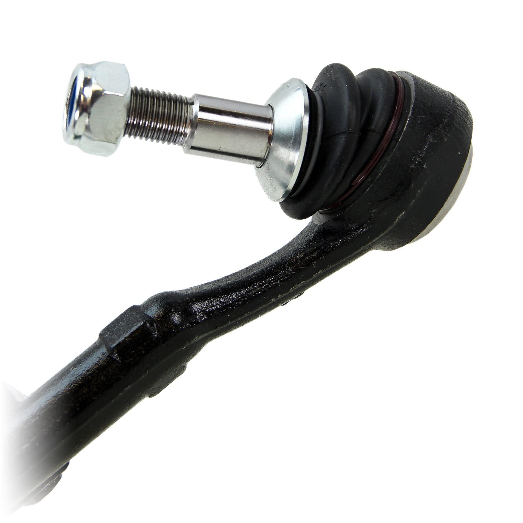 ATEC Germany 2x tirante incl. estremità del tirante anteriore sinistra e destra, 1x set di cuffie per lo sterzo Compatibile con BMW Serie 1 (E81) (E87) (E88) (E82), Serie 3 (E90)