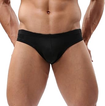 Mens Bulge Pouch Boxer Briefs Underwear Hipster Brazilian Bikini Sports Shorts