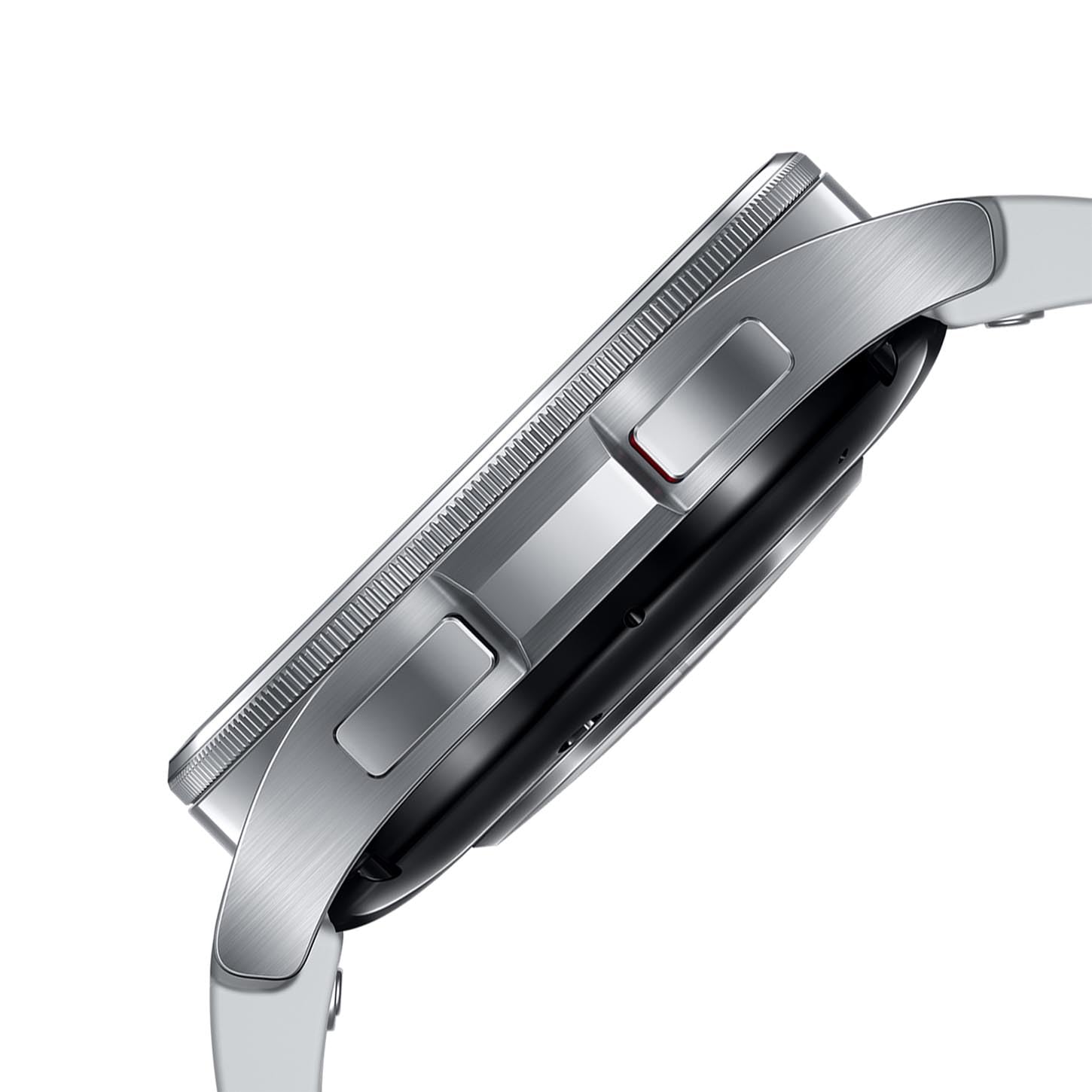 Samsung Galaxy Watch6 Classic Montre Connectée avec Chargeur, Suivi de Santé, Suivi Sportif, Charge rapide, 4G/LTE, 43mm, Argent, Exclusivité Amazon Version FR