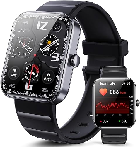 Reloj inteligente para hombre, rastreador de actividad física (llamadarespuesta de llamadas) Bluetooth táctico militar, reloj inteligente al aire