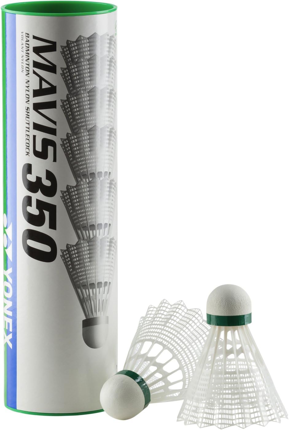 Amazon.com : Yonex Mavis 350 Nylon Fast White Shuttlecock : Sports