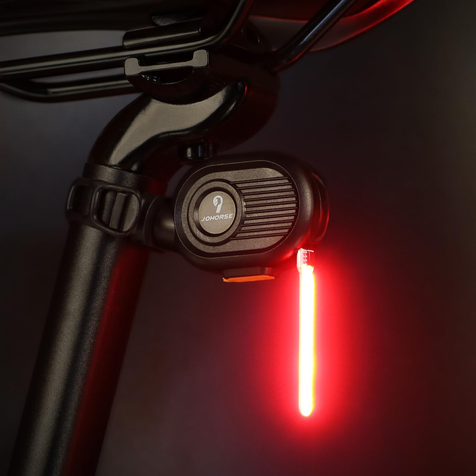 Super Bright Bike Tail Light, USB Rechargeable, IPX6 Waterproof, Extra Wide Beam and 3 Lighting Modes for Cycling Safety
