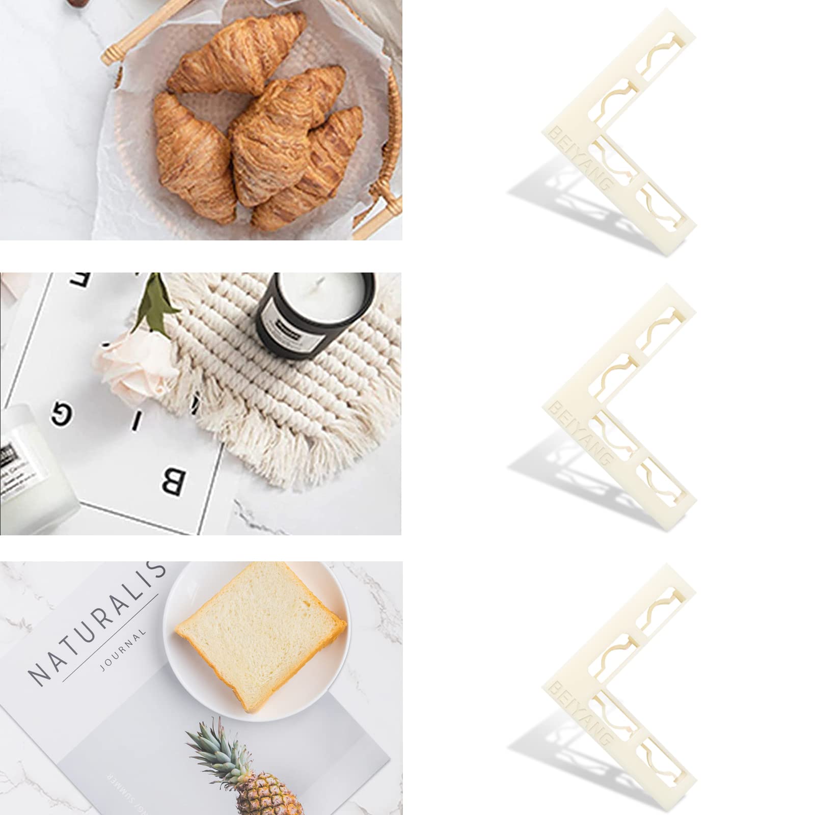 Buy BEIYANG Food Photography Backdrops 24x24 inch Marble Photo Backdrop