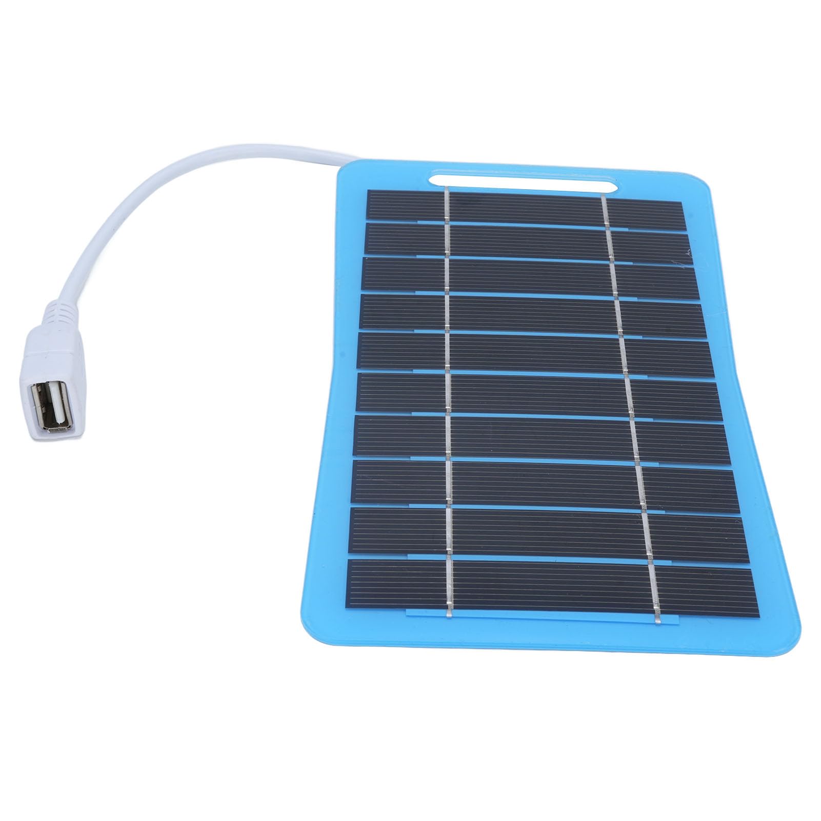 Solar Panel Charger Efficient Monocrystalline Silicon Fast Charging for Travel Camping Portable Solar Panel for Outdoor Activities