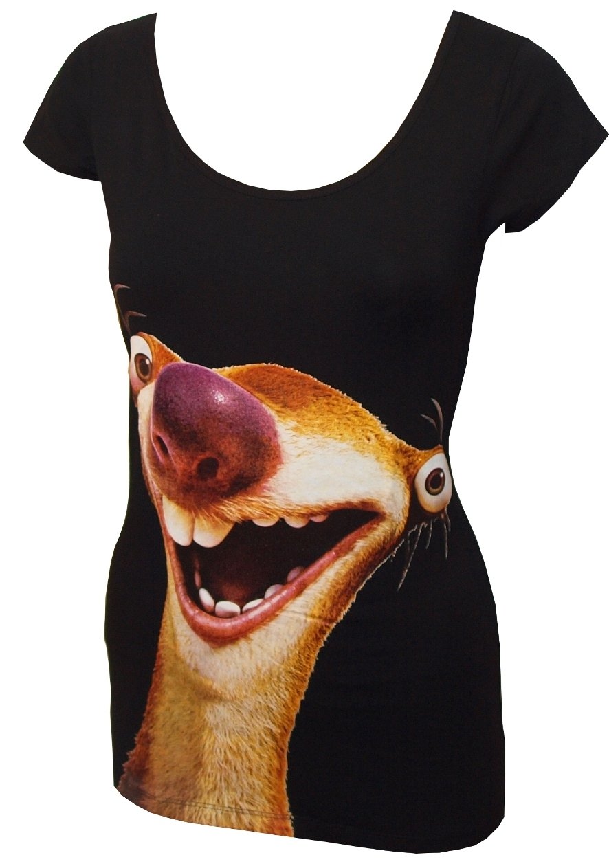 Ice Age 5 Collision Ahead Sid Women's T-Shirt Licensed Product