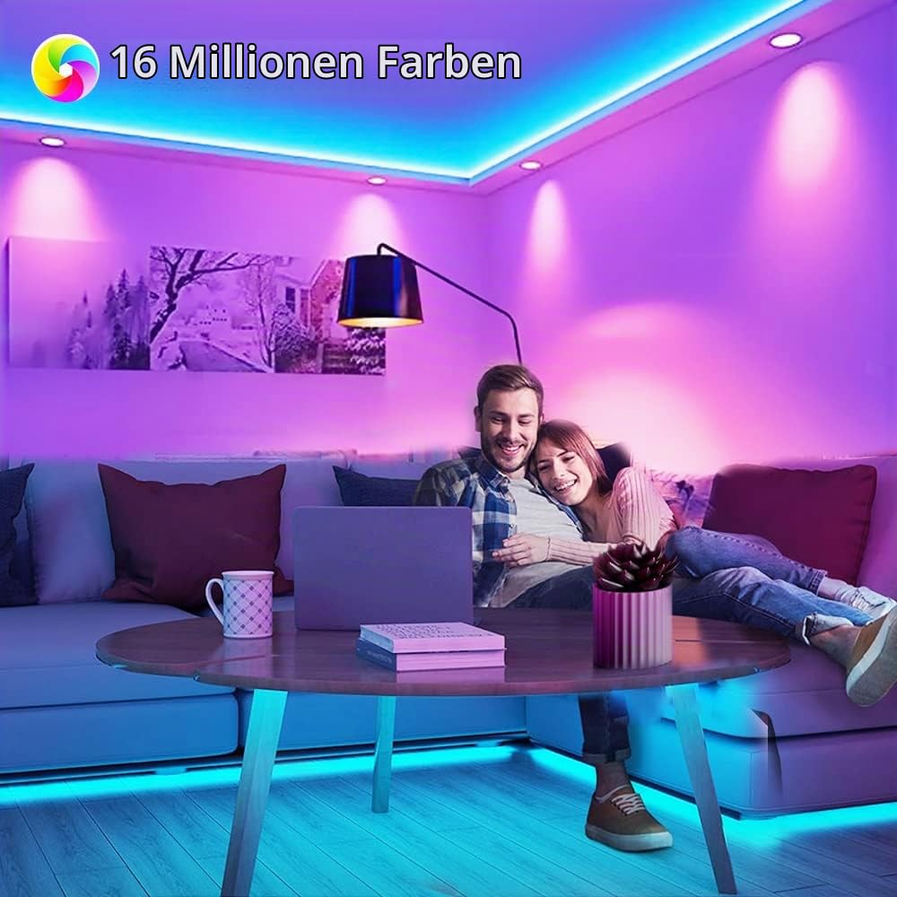 Arotelicht RGBW LED Streifen 12V 5M 108LEDs/M Super Hell RGB+Warmweiß(2700K-3000K) 4 Farben in 1 LED Band 5050SMD Selbstklebend IP20 Nicht wasserdicht LED Licht Streifen Lichtband Leiste Band Für Deko