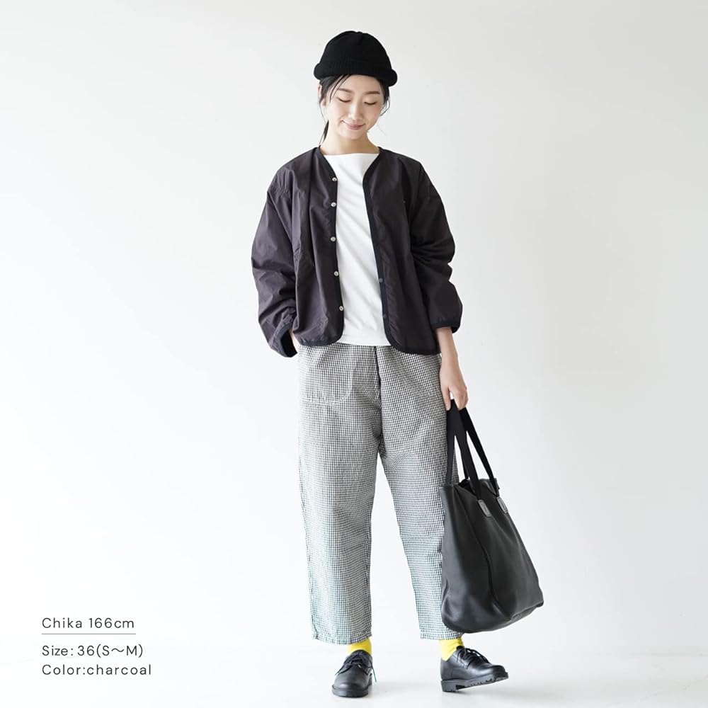 DANTON ダントン クールネックカーディガン 36 ブルータグ付新品未使用 ダントン DANTON/ラムウール クルーネック ニット プルオーバー