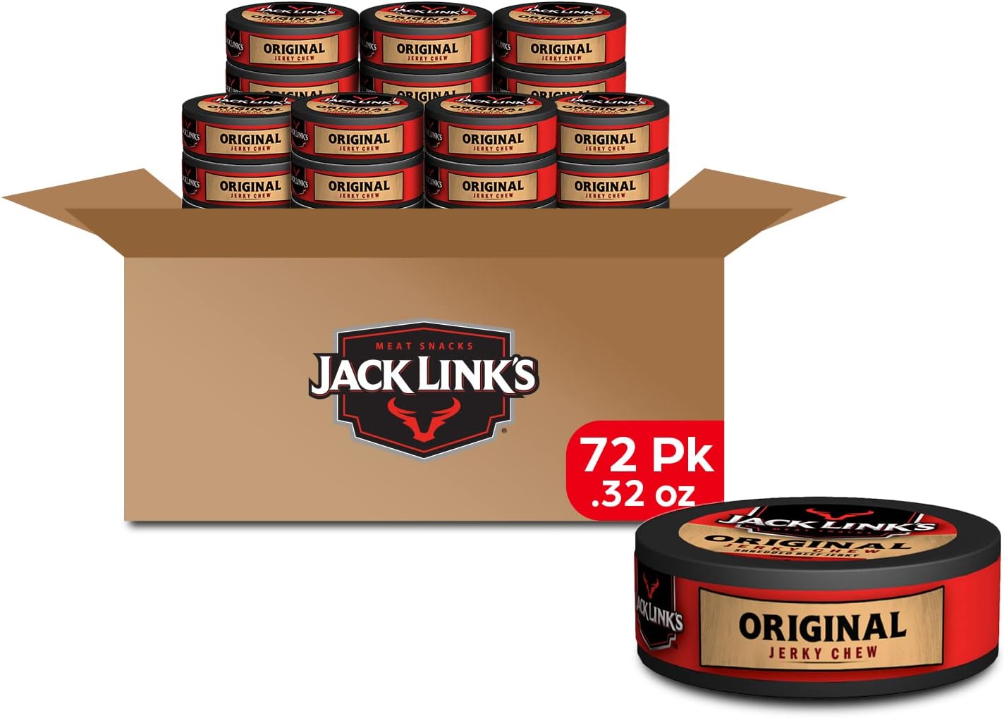 Werner Beef Jerky Chew Premium, Tender Beef Shredded and