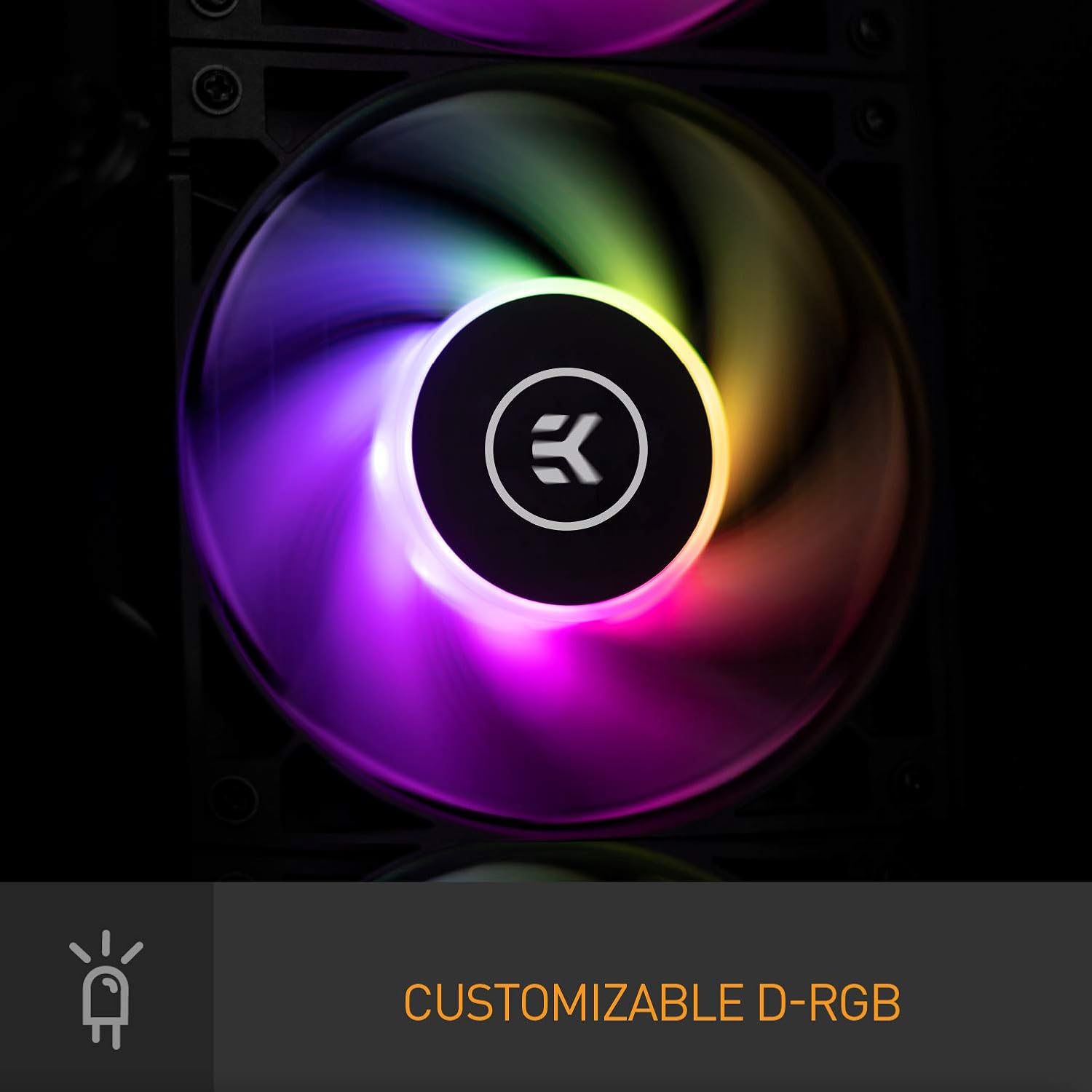 Flash Deals - 80% OFF EK 120mm AIO Cooler, D-RGB All-in-One CPU Cooler with EK-Vardar High-Performance PMW Fans, Water Cooling Computer Parts, 120mm Fan, Intel 115X/1200/2066, AMD AM4