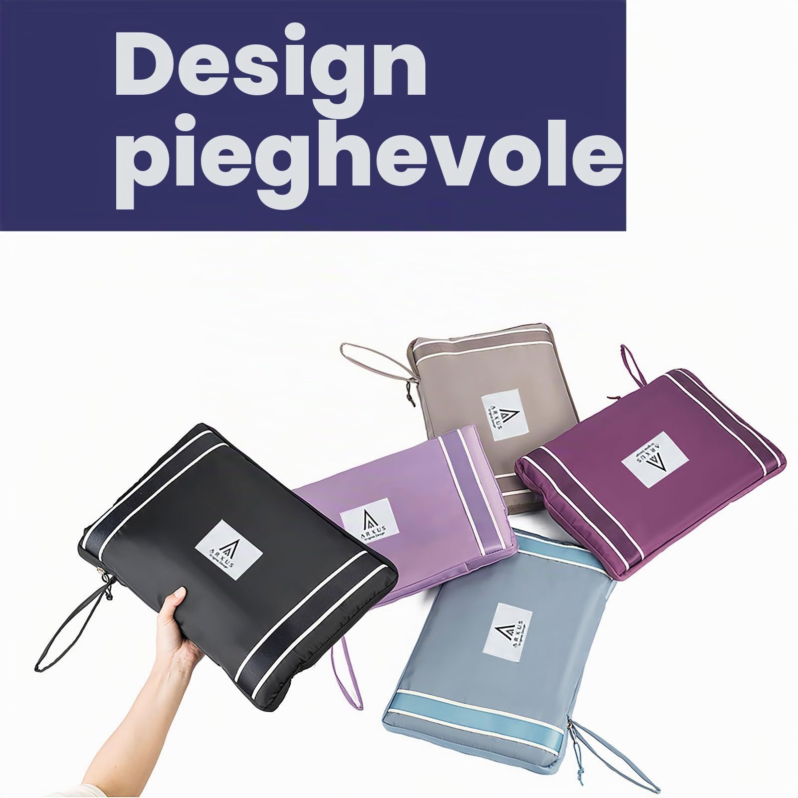 Arxus Pieghevole Borsa da Viaggio Grande, 60L Fine Settimana Overnight Tote con Tracolla Rimovibile Borsone per Uomo e Donna Sport Palestra Mare Aereo Campeggio