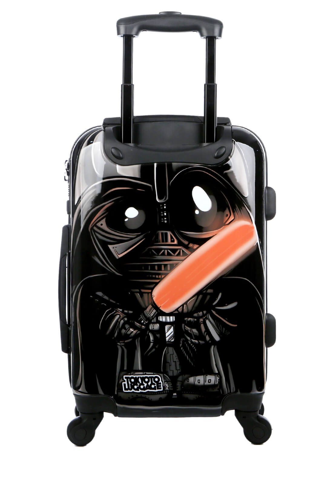 TOKYOTO - Valigia Da Cabina Divertente Per Bambini Adolescenti Ragazzi Fans Dei Cartoni Animati Guerre Stellari Bagaglio Mano USB 55x40x20 cm Trolley 55x35x20 Valigia 10Kg Rigida Black Empire