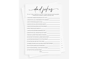 50 Hilarious Dad Jokes Baby Shower Game for Endless Laughs
