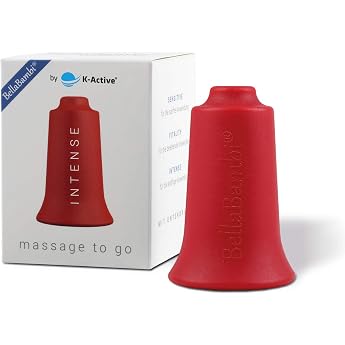 K-Active BellaBambi Cupping Cup by K-Active Intense Original for Vacuum Pressure Massage Diameter 3.5 cm Red