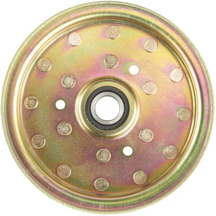 Technology Parts Store Flat Idler Pulley 539103257, 510057101 Compatible with Husqvarna Lawn Mowers Series BZ, CD, CZ, EZ, FD, IZ, LZ, LZF, PZ, TRD, WH, WHF, ZTH 48", 52", 61" and 72" Decks