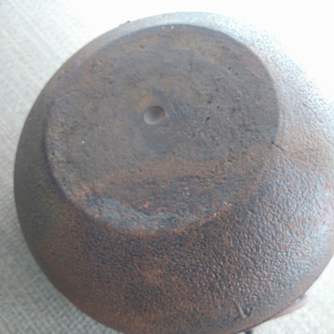 面取風炉 セット 五徳 茶道具 風炉 あじろ鉄 鉄器 風炉釜 茶釜 茶道 炉釜