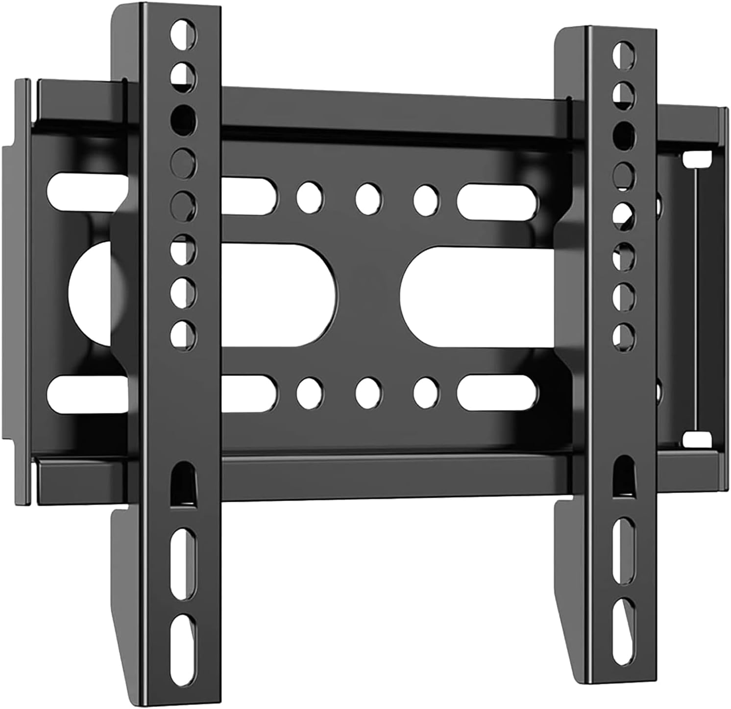 Nuyoah TV Wall Mount Bracket Low Profile Fixed for 14-43 Inch Flat Screen TVs & Monitors Up to 55lbs, Universal TV Monitor Mount Fits 8" Wood Studs Max VESA 200x200mm
