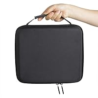 Vista 6 de Hermitshell Funda rígida de viaje para BaoFeng BF-F8HP (UV-5R 3ª generación)/radio bidireccional de 1ª generación de banda dual