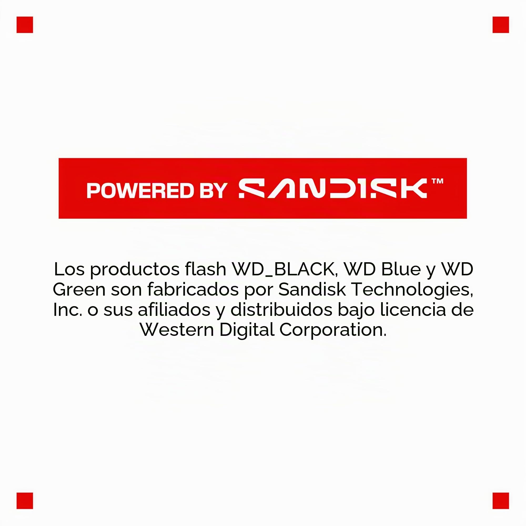 WD_BLACK SN850X NVMe SSD 1TB (Velocidades de lectura hasta 7300 MB/s, escritura 6300 MB/s, M.2 2280, PCIe Gen 4, SSD para Juegos internos, SSD de alto rendimento) POWERED BY SANDISK