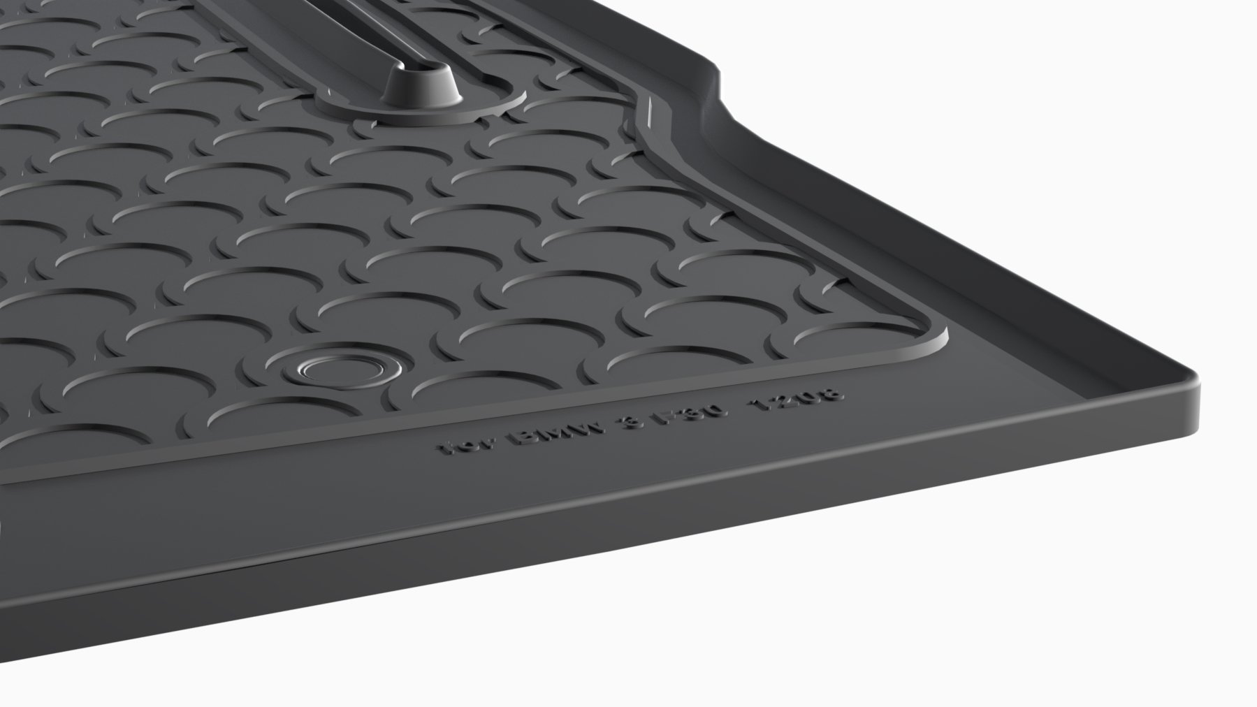 Gledring Tapis de Coffre Rubbasol (Caoutchouc) sur Mesure