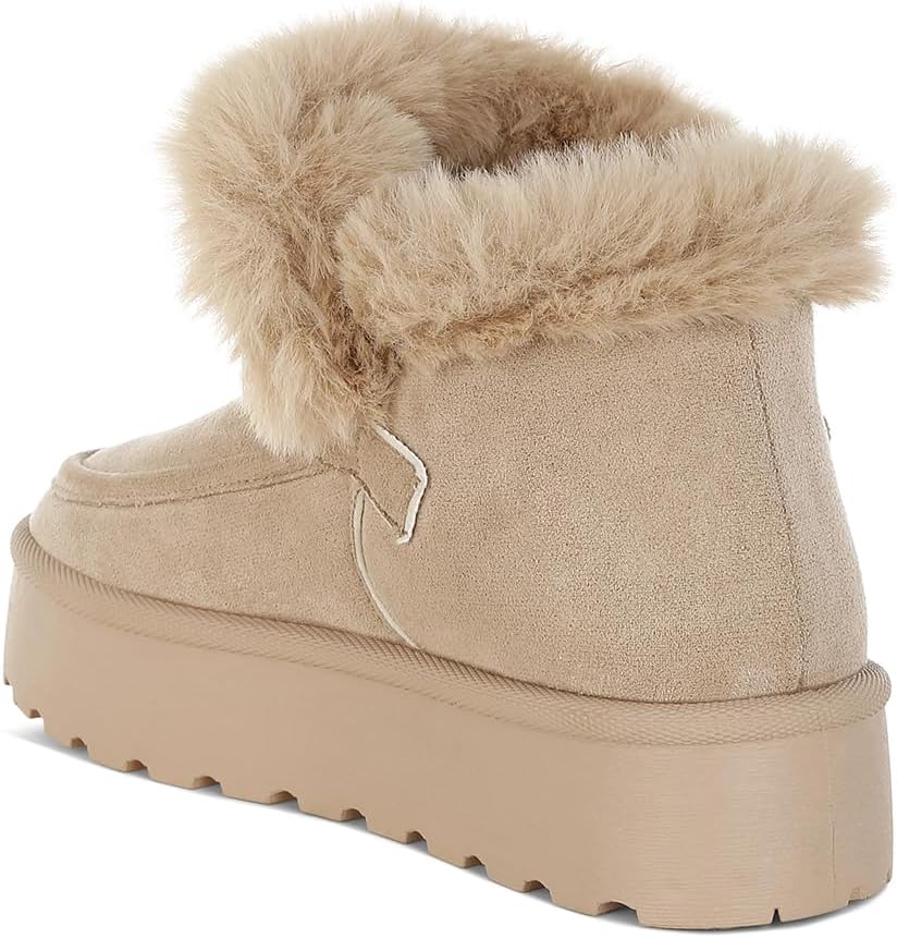 London Rag Linka Pin Buckle Detail Snow Boots