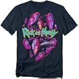Rick and Morty Family Logo Unisex Adult T Shirt Collection