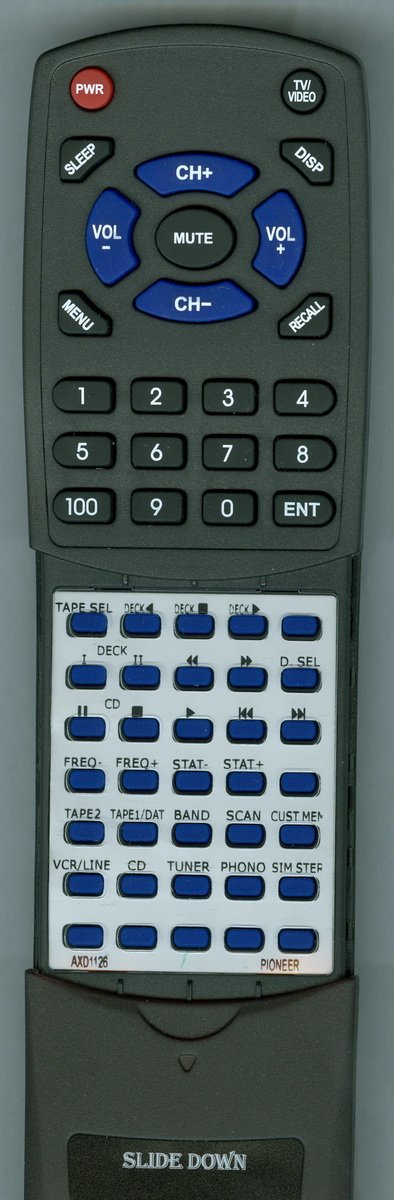 Redi-Remote Replacement Remote Control for Pioneer receivers